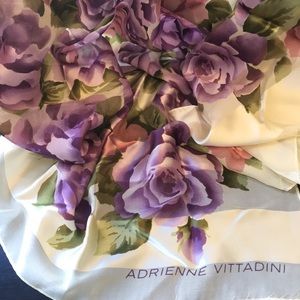 Adrienne Vittadini Silk Scarf